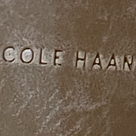 Cole Haan Women's Dark Blue Suede Flats - Picture 3 of 4